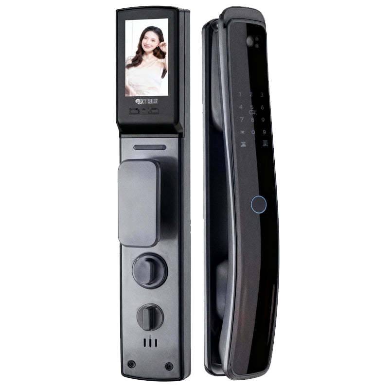 高端級別電子鎖 APP控制 指紋 人面識別 密碼 機械 帕卡